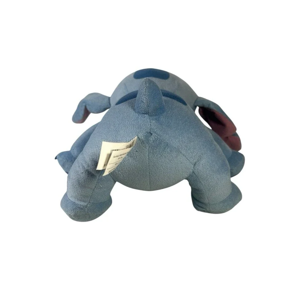 Disney Stitch Plush 12.5” Sitting Lilo & Stitch Blue Stuffed Animal Toy
